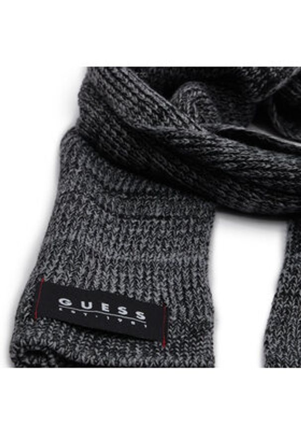 Guess Szalik AM9334 POL03 Czarny. Kolor: czarny. Materiał: poliester, materiał