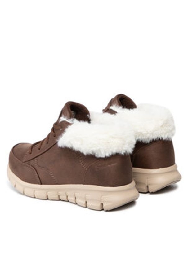 skechers - Skechers Sneakersy Warm Seeker 167258/CHOC Brązowy. Kolor: brązowy. Materiał: materiał