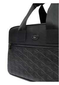 Lacoste Torba weekendowa NU4658MR Czarny. Kolor: czarny. Materiał: skóra #3