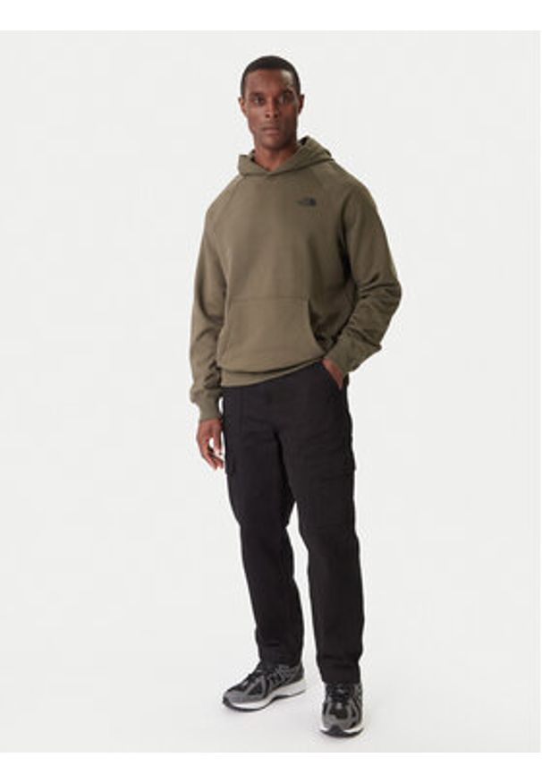 The North Face Bluza Edge Of Light NF0A8E3K Zielony Regular Fit. Kolor: zielony. Materiał: bawełna