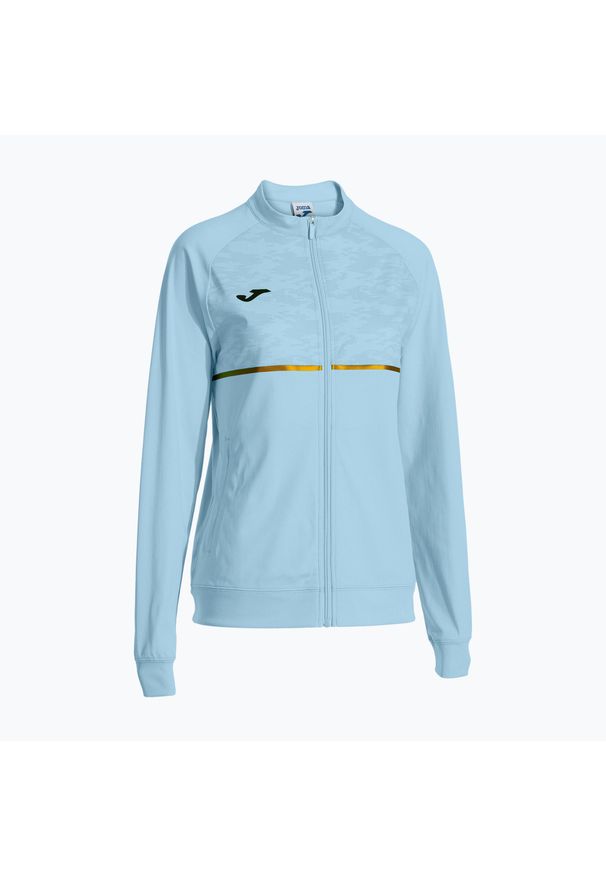 Bluza do biegania damska Joma Record III Full Zip. Kolor: niebieski