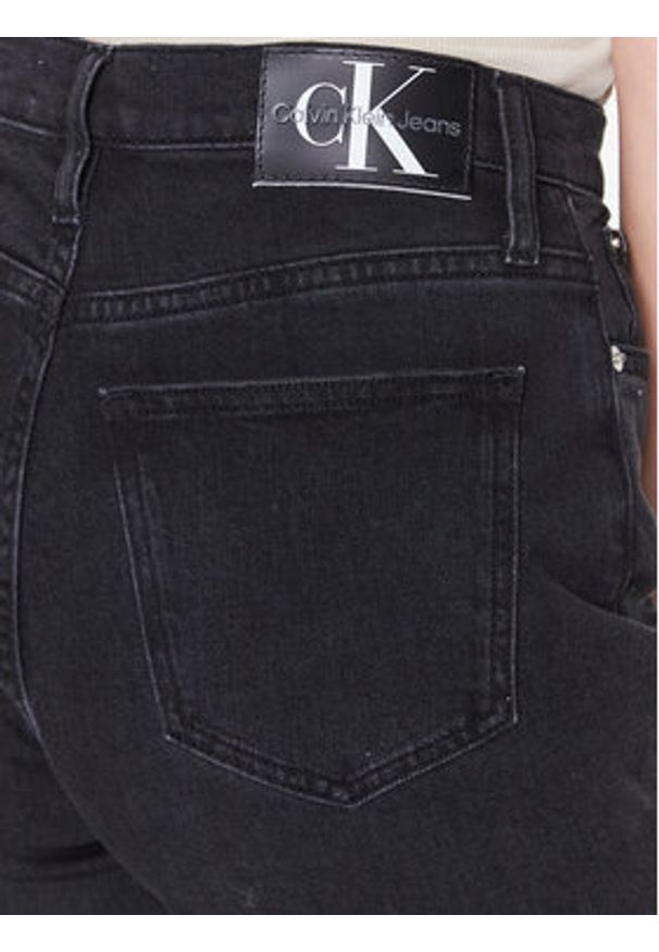 Calvin Klein Jeans Jeansy J20J220602 Czarny Regular Fit. Kolor: czarny