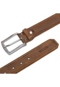 Mustang - MUSTANG PASEK SKÓRZANY SOPO-MUS142 645 40mm Ledergürtel (RO40-2626A). Materiał: skóra. Wzór: paski. Styl: klasyczny #6