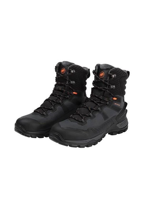 Buty trekkingowe damskie Mammut Blackfin Iii High. Wysokość cholewki: za kostkę. Zapięcie: sznurówki. Kolor: czarny. Materiał: materiał, syntetyk, tkanina. Szerokość cholewki: normalna