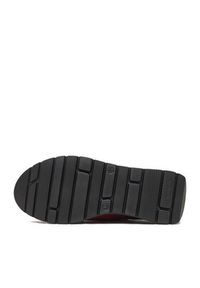 Remonte Sneakersy D2V00-35 Bordowy. Kolor: czerwony. Materiał: skóra #7