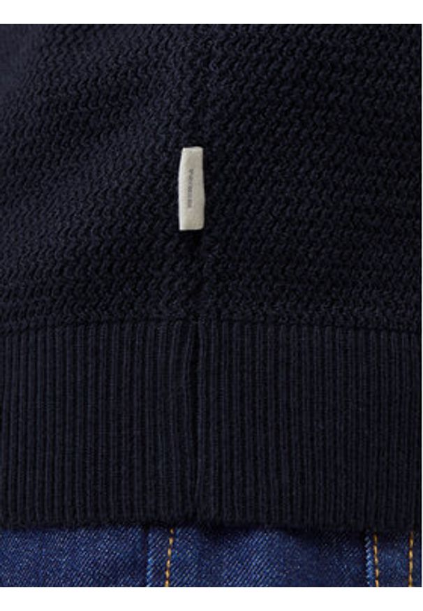Jack & Jones - Jack&Jones Polo Cooper 12271483 Granatowy Regular Fit. Typ kołnierza: polo. Kolor: niebieski. Materiał: bawełna