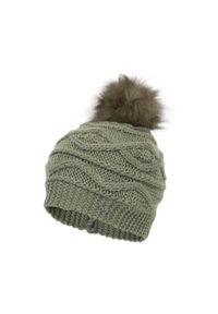 DARE 2B - Damska czapka zimowa Remind II Bobble. Kolor: zielony. Sezon: zima