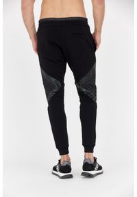 Philipp Plein - PHILIPP PLEIN Pikowany czarny dres męski, Rozmiar XL. Kolor: czarny. Materiał: dresówka. Sport: bieganie #2