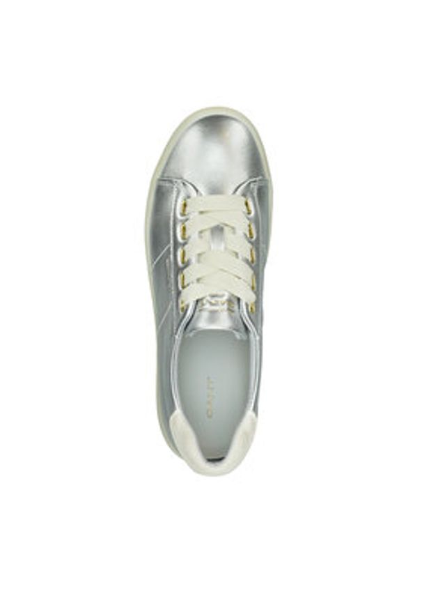 GANT - Gant Sneakersy 30531970 Srebrny. Kolor: srebrny. Materiał: skóra