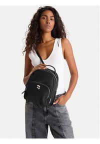 Karl Lagerfeld - KARL LAGERFELD Plecak A4W30251 Czarny. Kolor: czarny. Materiał: skóra #3
