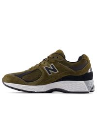 Buty unisex New Balance U2002RR – zielone. Okazja: na co dzień. Kolor: zielony. Materiał: zamsz, guma, materiał. Szerokość cholewki: normalna. Obcas: na płaskiej podeszwie. Sport: turystyka piesza #5