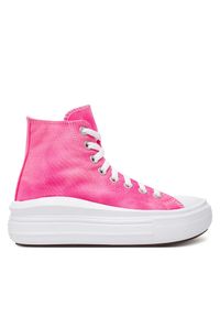 Trampki Converse. Kolor: różowy. Obcas: na platformie