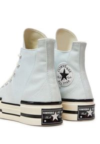 Converse Trampki Chuck 70 Plus A03537C Błękitny. Kolor: niebieski. Materiał: materiał #6