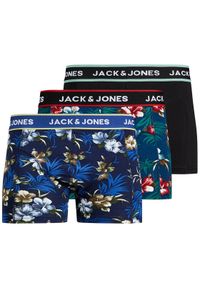 Jack & Jones - Jack&Jones Komplet 3 par bokserek Flower 12171253 Kolorowy. Materiał: bawełna. Wzór: kolorowy #1