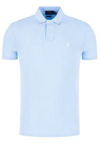 Polo Ralph Lauren Polo Core Replen 710795080 Niebieski Slim Fit. Typ kołnierza: polo. Kolor: niebieski. Materiał: bawełna