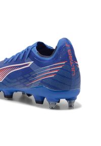 Puma - Buty piłkarskie unisex ULTRA 6 MATCH MxSG PUMA Ultra Blue White Glowing Red. Kolor: czerwony, niebieski, wielokolorowy, biały. Szerokość cholewki: normalna. Sport: piłka nożna