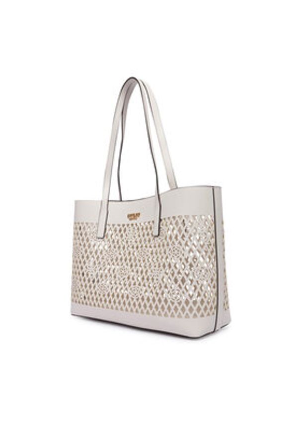 Guess Torebka Letty HWPG99 11240 Biały. Kolor: biały. Materiał: skórzane