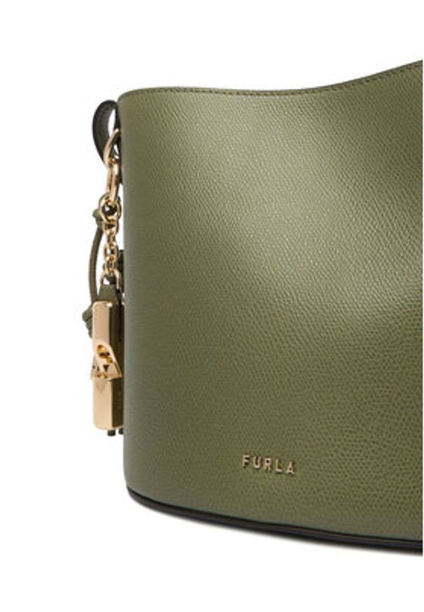 Furla Torebka Roxie Mini WE00859 ARE000 CN 4555S Zielony. Kolor: zielony. Materiał: skórzane
