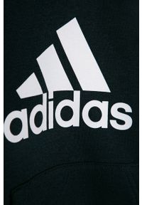 Adidas - adidas - Bluza dziecięca 104-176 cm. Okazja: na co dzień. Typ kołnierza: kaptur. Kolor: niebieski. Materiał: bawełna, materiał, dzianina, elastan, poliester. Wzór: nadruk. Styl: casual #3