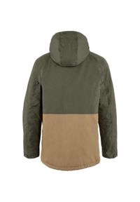 Fjällräven - Kurtka ocieplana męska Fjallraven Vardag Lite Padded Jacket. Kolor: czarny, zielony, wielokolorowy. Sport: turystyka piesza