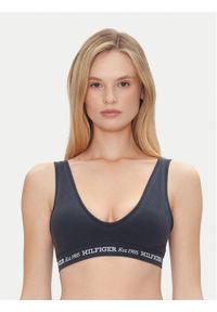 TOMMY HILFIGER - Tommy Hilfiger Biustonosz top UW0UW05726 Granatowy. Kolor: niebieski. Materiał: bawełna