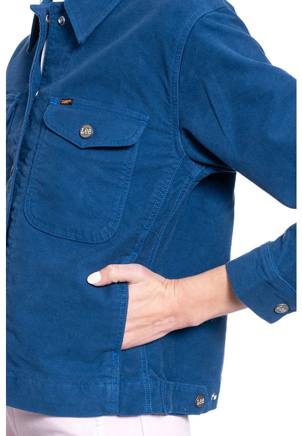 Lee - LEE MILITARY SHIRT DAMSKA KURTKA PRZEJŚCIOWA L51BQN17 112111514