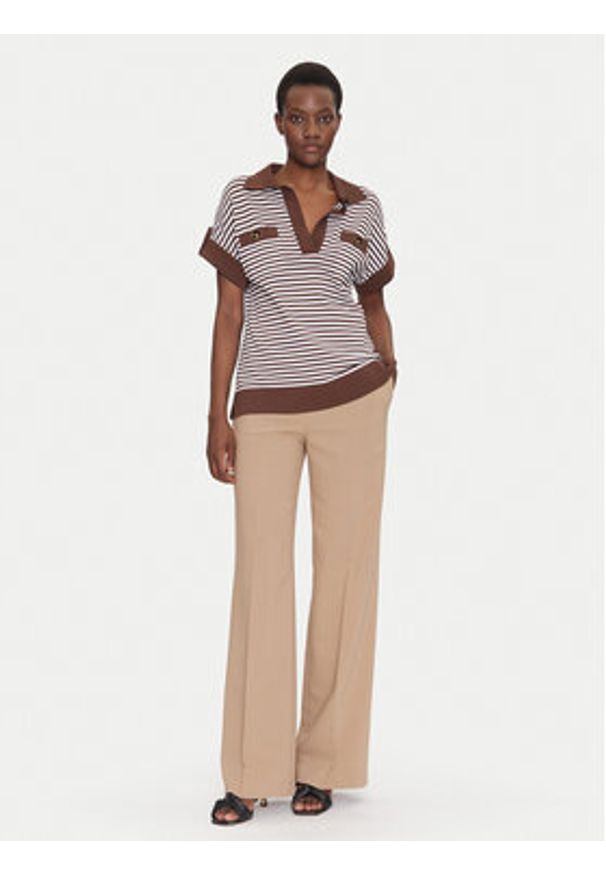 Luisa Spagnoli Sweter Caio 58672 Granatowy Regular Fit. Kolor: niebieski. Materiał: syntetyk