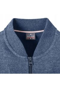 Wygodna, Rozpinana Bawełniana Bluza - Pako Jeans - Niebieska. Kolor: niebieski. Materiał: poliester, bawełna #3