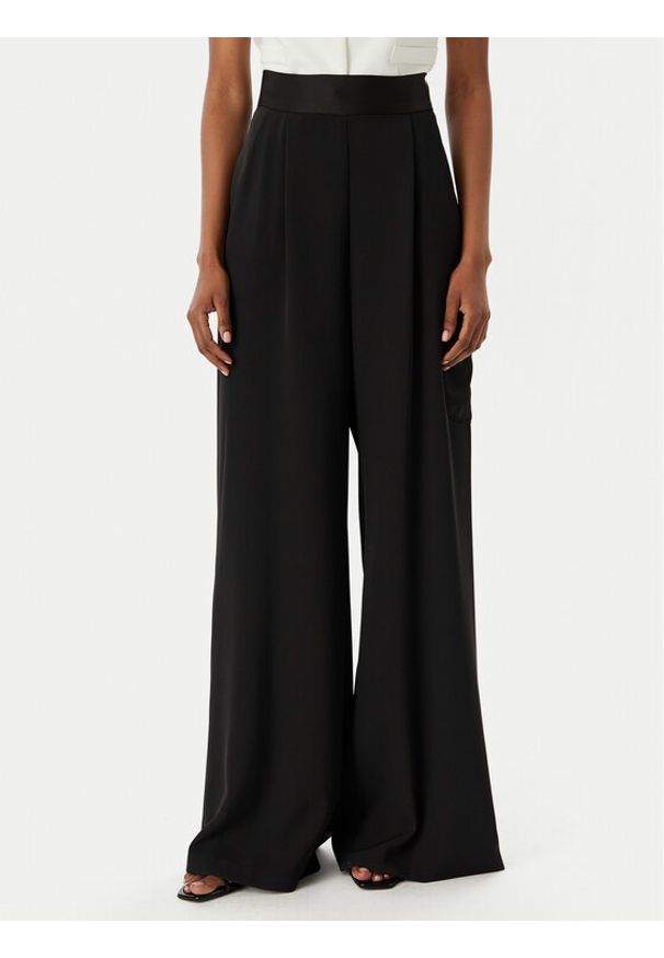 Rinascimento Spodnie materiałowe CFC0122612003 Czarny Regular Fit. Kolor: czarny. Materiał: syntetyk