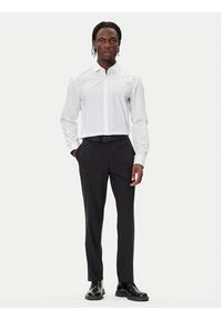 Hugo - HUGO Koszula Koey 50549766 Biały Slim Fit. Kolor: biały. Materiał: bawełna #5