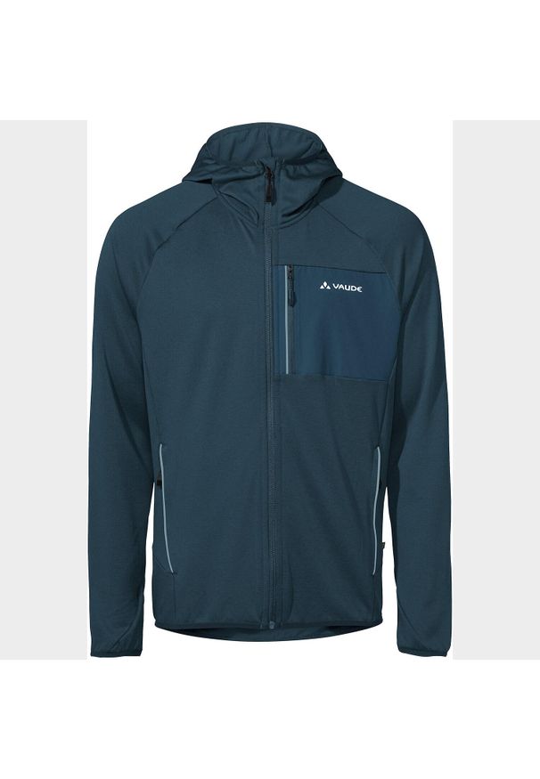 Vaude - Polar męski VAUDE Tekoa II. Kolor: zielony, niebieski, wielokolorowy. Materiał: polar