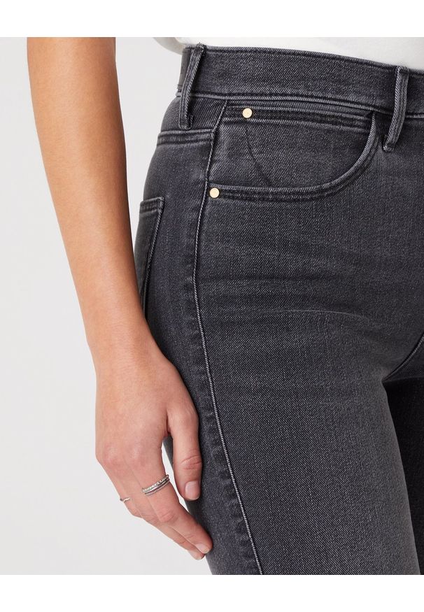 Wrangler - DAMSKIE SPODNIE JEANSOWE WRANGLER HIGH RISE SKINNY SOFT STORM W27H-ZJ-29K 112128153
