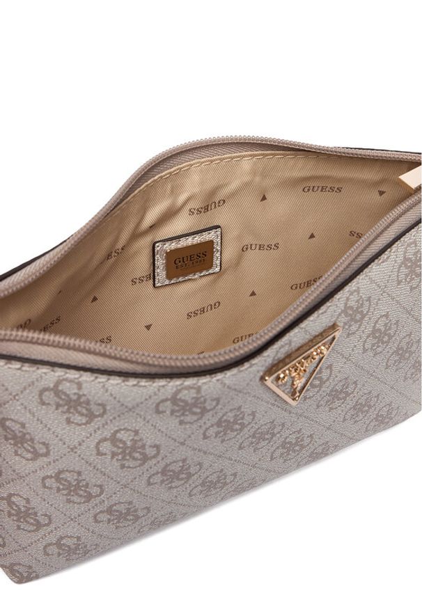 Guess Kosmetyczka Laurell II Slg SWSG74 59145 Beżowy. Kolor: beżowy. Materiał: skóra