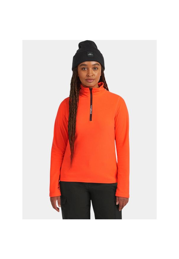 Sweter Damski O'Neill FWC'Cruz Jack's Polartec Hz. Kolor: pomarańczowy, wielokolorowy, żółty. Materiał: materiał, polar. Sport: turystyka piesza