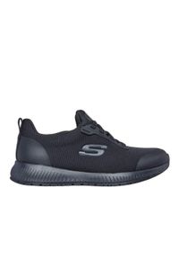 skechers - Obuwie Sportowe Damskie Skechers Work: Squad SR Biały. Kolor: czarny. Materiał: tkanina, syntetyk