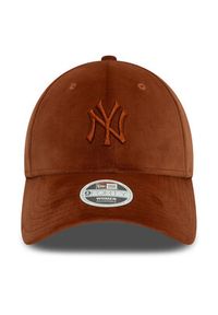 New Era Czapka z daszkiem Velour Midi New York Yankees 9FORTY 60580761 Brązowy. Kolor: brązowy. Materiał: materiał, poliester #3