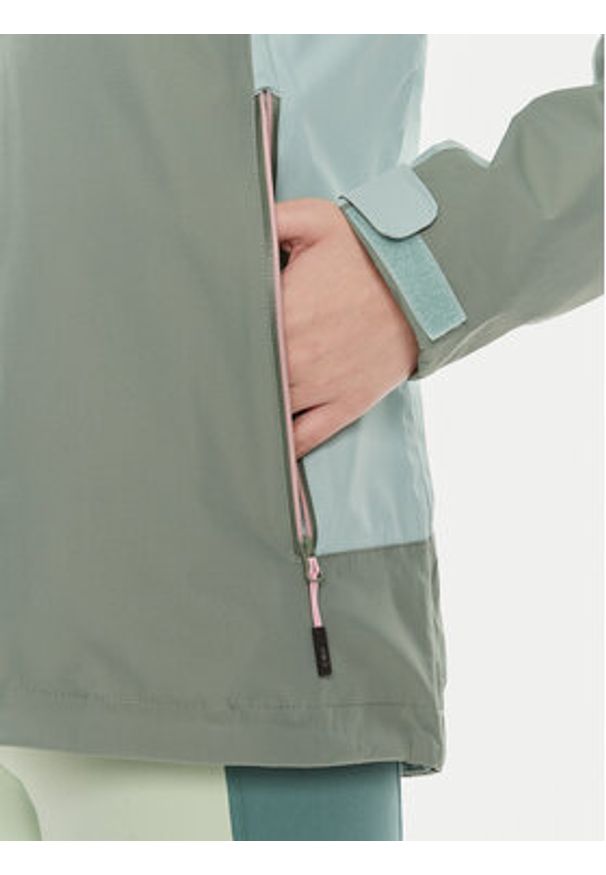 CMP Kurtka przeciwdeszczowa 34Z5116 Zielony Regular Fit. Kolor: zielony. Materiał: syntetyk