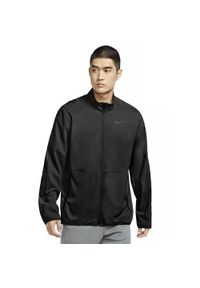 Kurtka uniwersalna męska Nike Drifit. Kolor: czarny. Materiał: syntetyk. Sport: bieganie #1