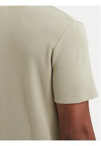 BOSS T-Shirt Waffle 50535891 Zielony jasny Regular Fit. Kolor: zielony. Materiał: bawełna #4