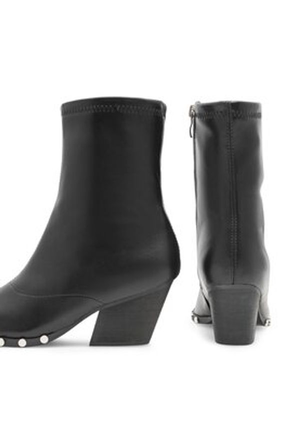 Jenny Fairy Botki VALERIE H20228-17 Czarny. Kolor: czarny