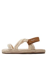 Pepe Jeans Espadryle Sunset Cord PMS90116 Beżowy. Kolor: beżowy #4