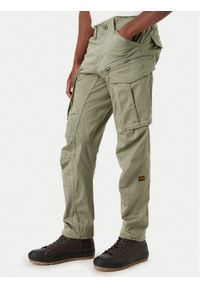 G-Star RAW - G-Star Raw Spodnie materiałowe Rovic D02190-5126 Zielony Tapered Fit. Kolor: zielony. Materiał: bawełna #1