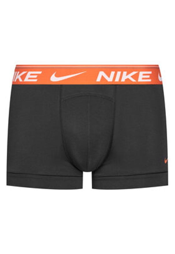 Nike Komplet 3 par bokserek Trunk 0000KE1256 Czarny. Kolor: czarny. Materiał: syntetyk