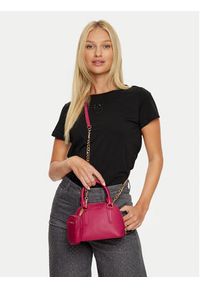 Steve Madden Torebka Bwanda Crossbody SM13001379-02002-PNK Różowy. Kolor: różowy. Materiał: skórzane