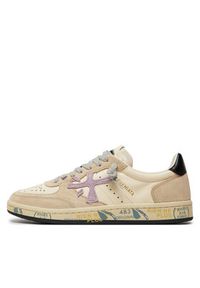 Premiata Sneakersy Bsktclad BSKT CLAYD VAR 6781 Khaki. Kolor: brązowy. Materiał: skóra