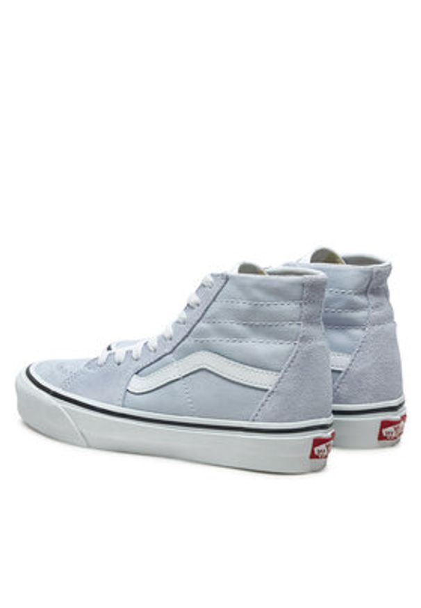 Vans Tenisówki Sk8-Hi Tapered VN0009QPCHA1 Niebieski. Kolor: niebieski. Materiał: skóra, zamsz
