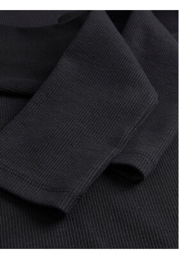 JJXX Golf 12214690 Czarny Stretch Fit. Typ kołnierza: golf. Kolor: czarny. Materiał: bawełna