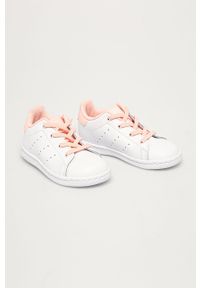 adidas Originals - Buty dziecięce Stan Smith El I. Nosek buta: okrągły. Zapięcie: sznurówki. Kolor: biały. Materiał: syntetyk, materiał, skóra ekologiczna, guma. Szerokość cholewki: normalna. Model: Adidas Stan Smith #5