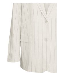 Vero Moda Marynarka Mindy 10304657 Beżowy Oversize. Kolor: beżowy. Materiał: wiskoza #4