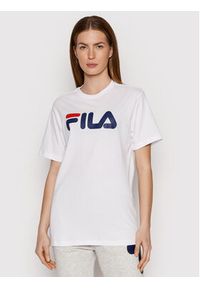 Fila T-Shirt Unisex Bellano FAU0067 Biały Regular Fit. Kolor: biały. Materiał: bawełna #10